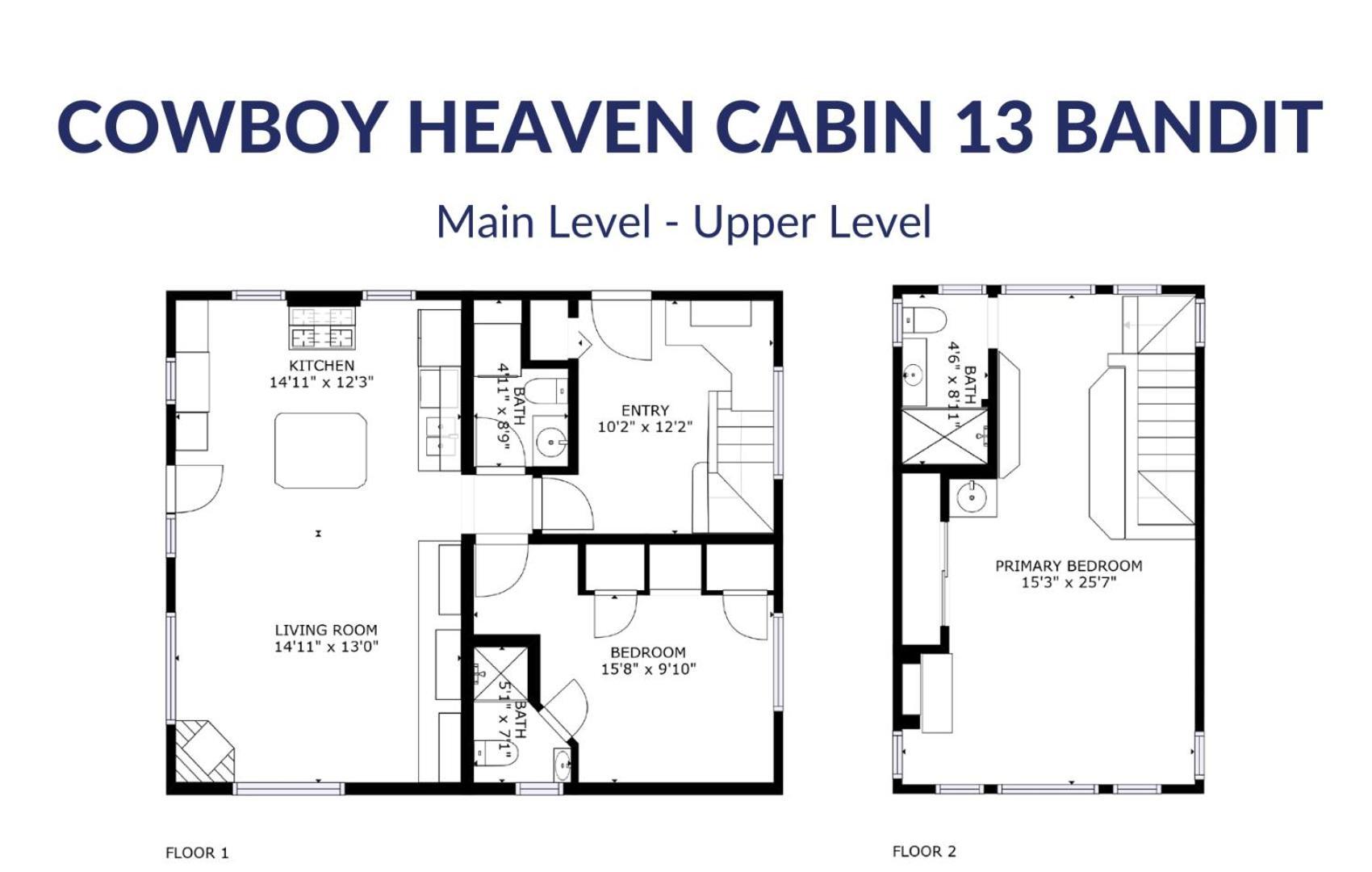 Cowboy Heaven Cabin 13 Bandit บิกสกาย ภายนอก รูปภาพ